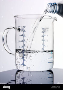 An empty cup being filled with water, symbolizing a child’s need for love, care, and attention.